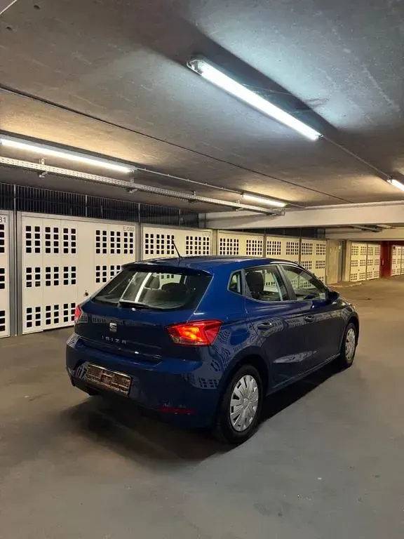 Second-hand Seat Ibiza Reference 95 CP (69 kW) 2018 Albastru Hatchback