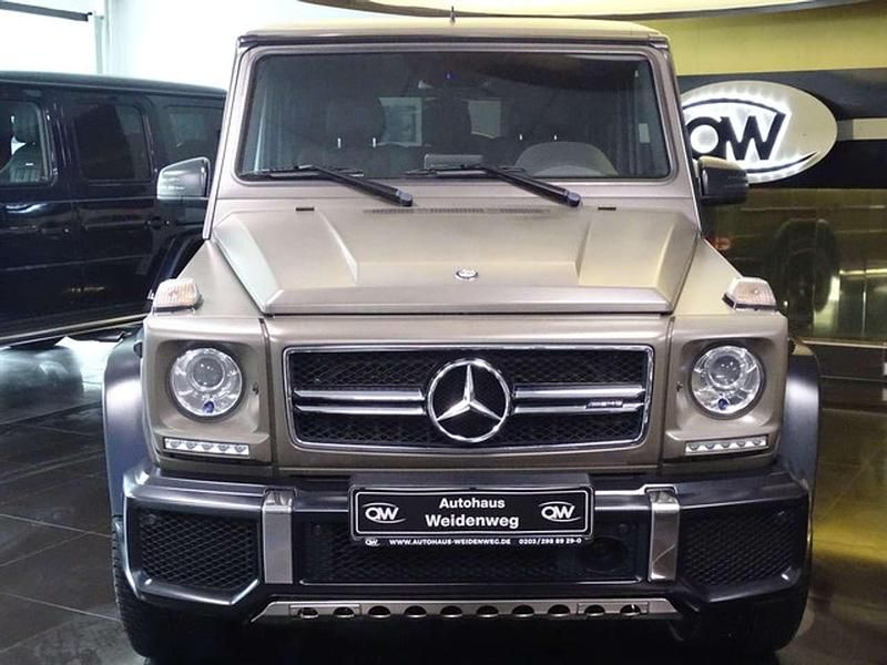 Gebraucht Mercedes G63 AMG AMG 571 PS (419 kW) 2017 Designo gelboliv magno 2 matt SUV