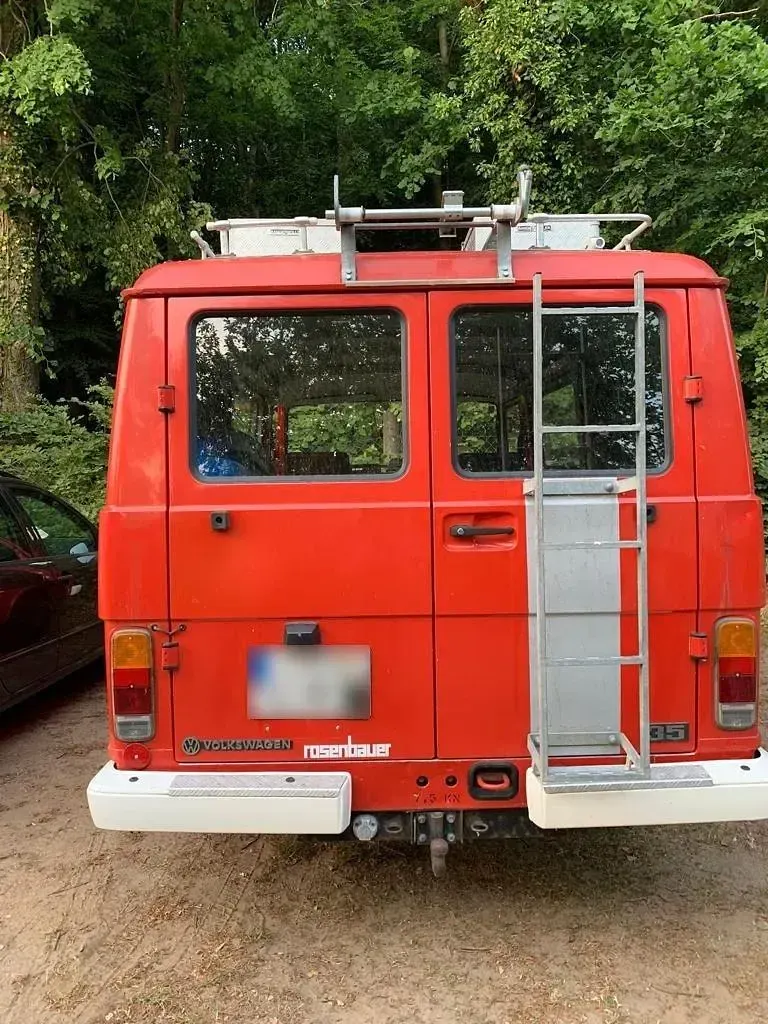 Gebraucht VW LT 90 PS (66 kW) 1986 Rot Van / Kleinbus