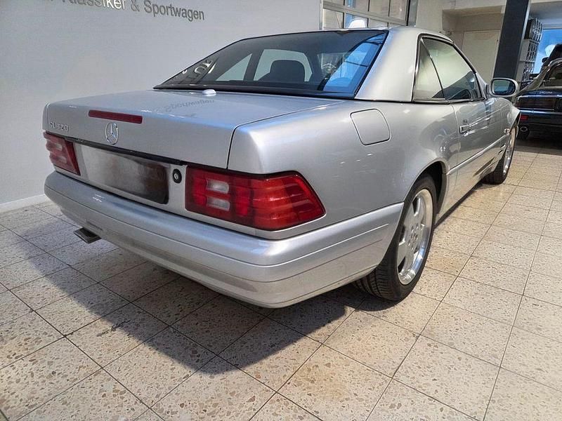 Gebraucht Mercedes SL320 224 PS (164 kW) 2000 Silber Cabrio