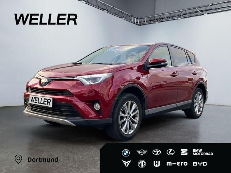 Rot Gebraucht 2018 Toyota RAV4 Hybrid Team SUV | 21.590 € (Guter Preis) - Bild 1/3
