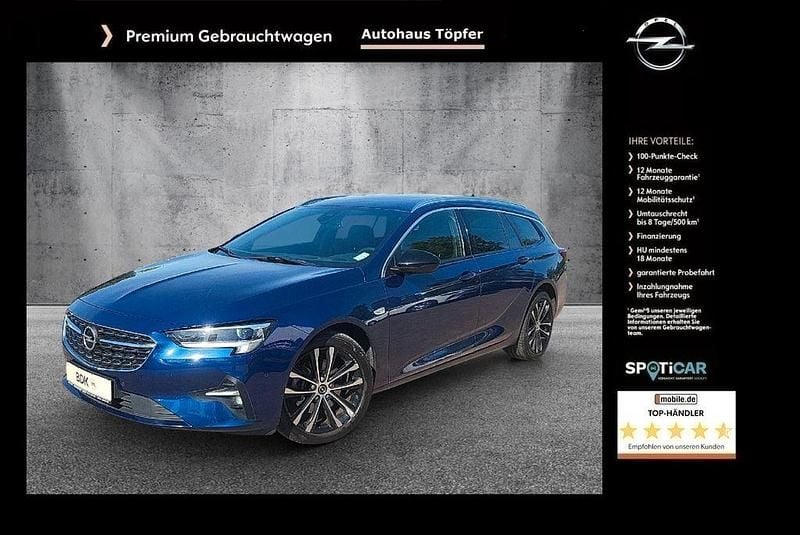 Gebraucht Opel Insignia Ultimate 174 PS (127 kW) 2021 Premium "nautic blau" Kombi