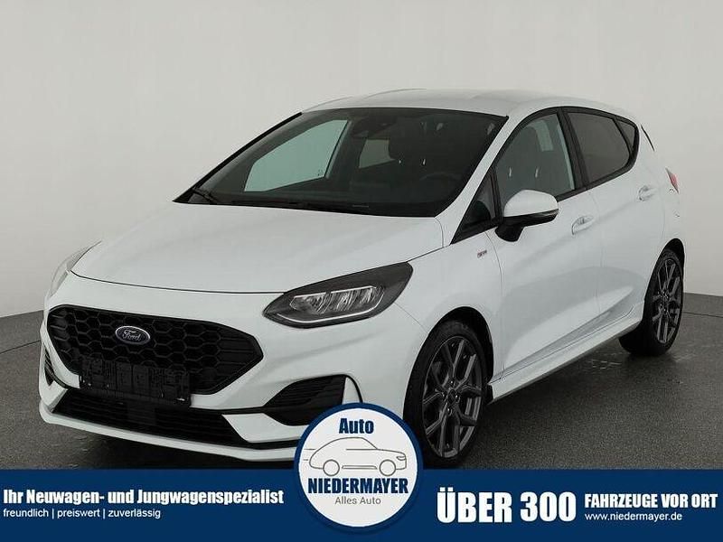 Frostweiß Gebraucht 2022 Ford Fiesta ST-Line Limousine | 15.995 € (Fairer Preis) - Bild 1/4
