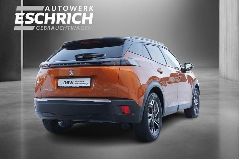 Gebraucht Peugeot e-2008 GT 100 kW (136 PS) 2021 Orange SUV