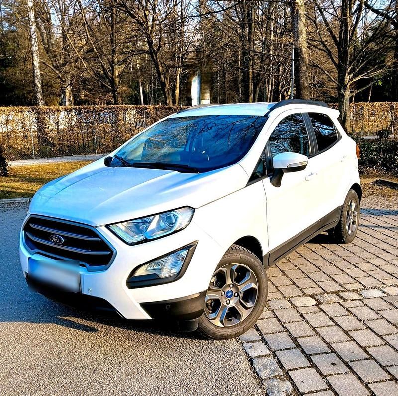 Gebraucht Ford Ecosport 101 PS (74 kW) 2019 Weiß SUV