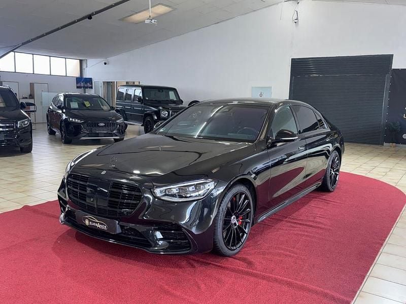 Schwarz Gebraucht 2021 Mercedes S350 AMG line Limousine | 79.900 € - Bild 1/4