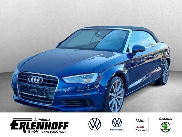 Blau Gebraucht 2015 Audi A3 Cabriolet Ambition Cabrio | 21.980 € - Bild 1/4