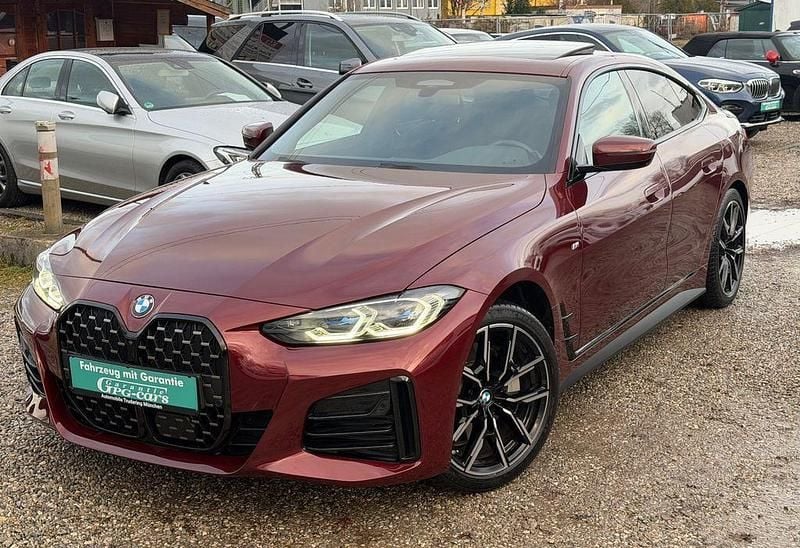 Rot Gebraucht 2022 BMW 430 Gran Coupé M Sport Coupé | 37.990 € (Superpreis) - Bild 1/4