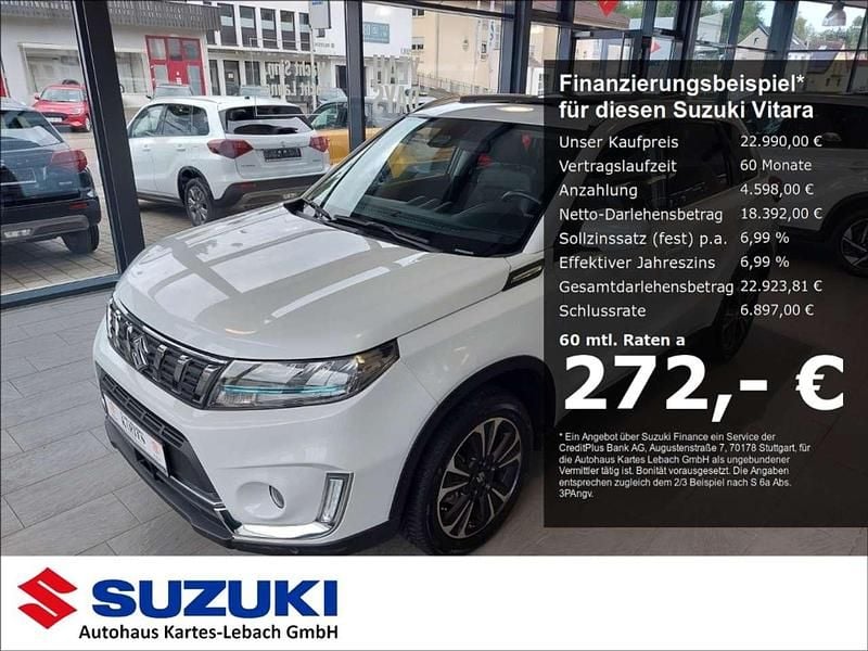 Weiss Gebraucht 2021 Suzuki Vitara Comfort+ SUV | 22.990 € (Fairer Preis) - Bild 1/3