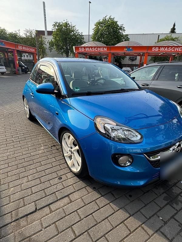 Usata Opel Adam 90 CV (66 kW) 2016 Blu Utilitaria