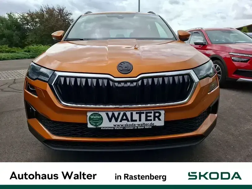 Gebraucht Skoda Karoq Tour 150 PS (110 kW) 2022 Orange SUV