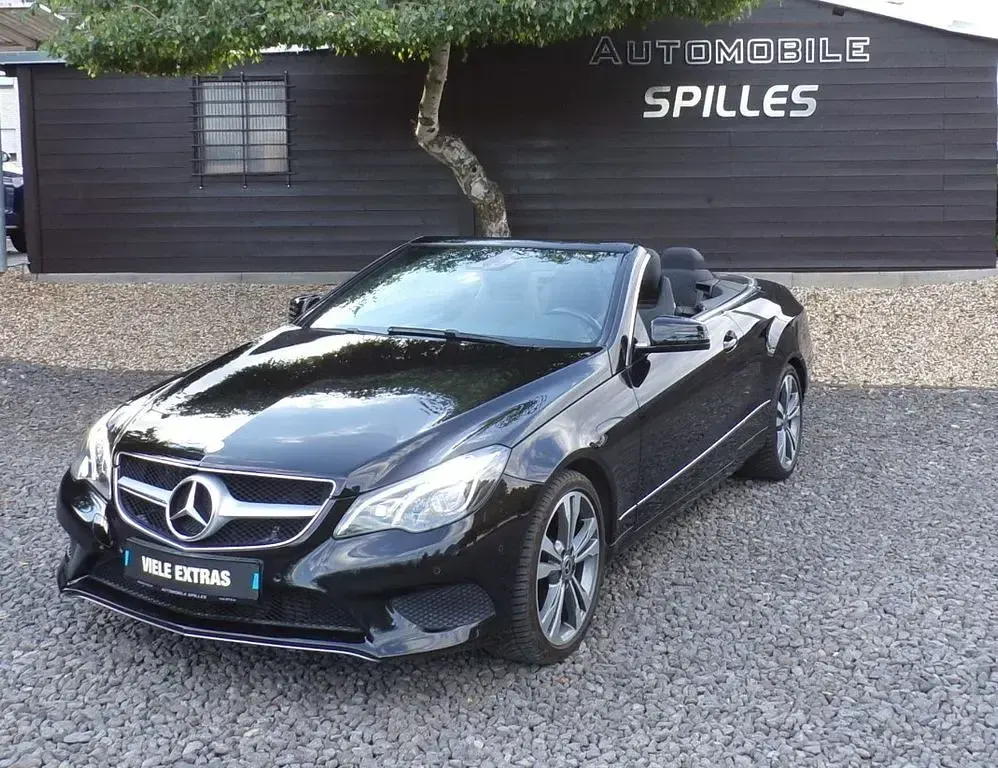 Gebraucht Mercedes E250 211 PS (155 kW) 2014 Schwarz Cabrio