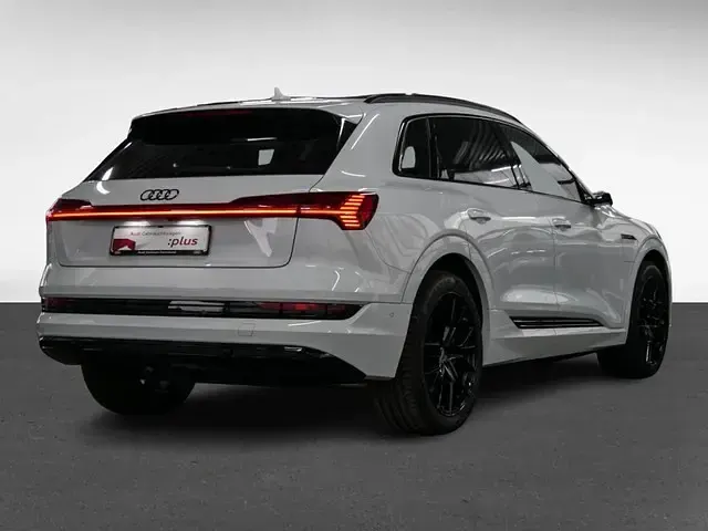 Gebraucht Audi e-tron S-Line 264 kW (360 PS) 2021 Gletscherweiß metallic SUV
