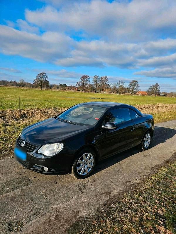 Gebraucht VW Eos 140 PS (102 kW) 2008 Schwarz Cabrio