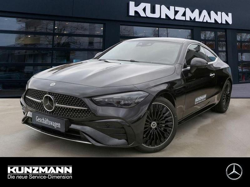 Obsidianschwarz metallic Gebraucht 2025 Mercedes CLE220 AMG Coupé | 59.290 € (Fairer Preis) - Bild 1/4