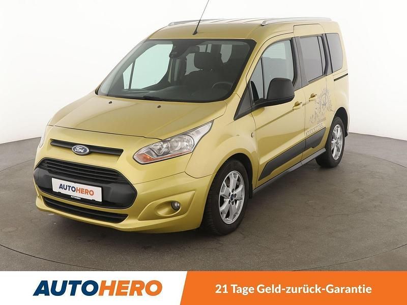 Gelb Gebraucht 2014 Ford Tourneo Connect Trend Van / Kleinbus | 10.020 € (Etwas zu teuer) - Bild 1/3