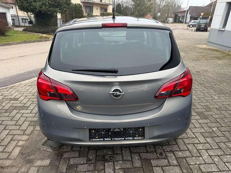 Gebraucht Opel Corsa Edition 90 PS (66 kW) 2015 Muskatgrau/muskat braun(m2) Kleinwagen