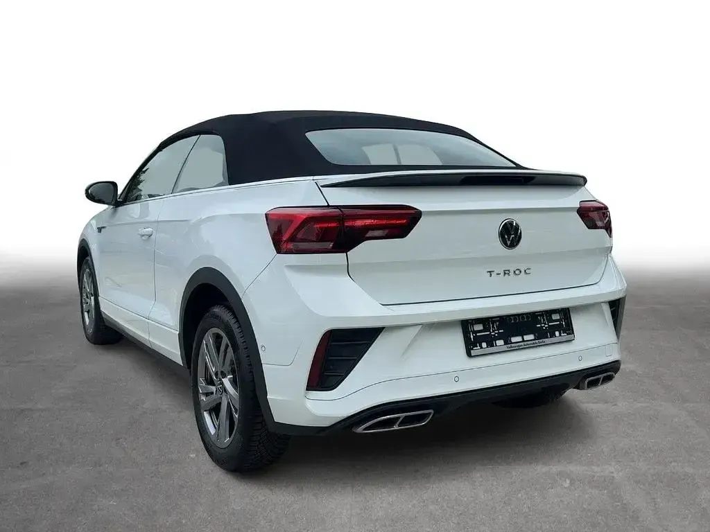 Gebraucht VW T-Roc Cabriolet R-line 150 PS (110 kW) 2025 Weiß Cabrio