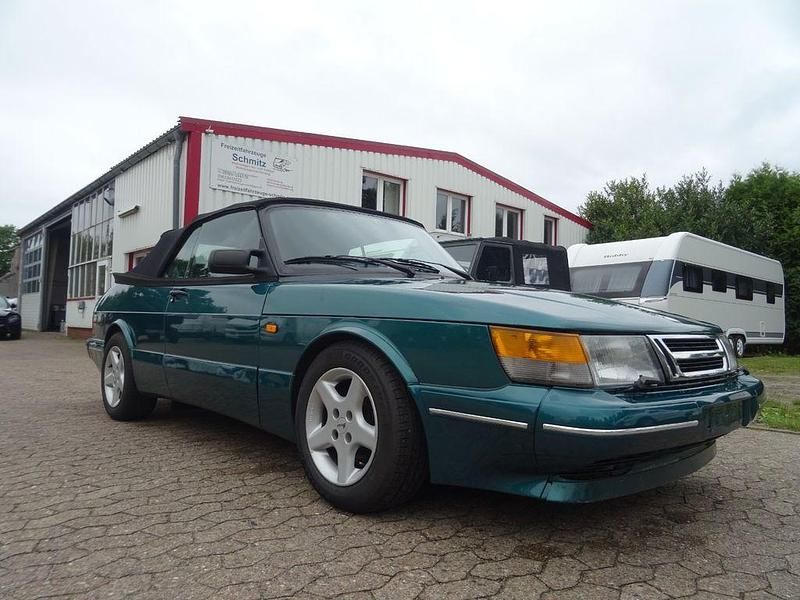 Grün Gebraucht 1993 Saab 900 Cabriolet Cabrio | 6.999 € - Bild 1/4