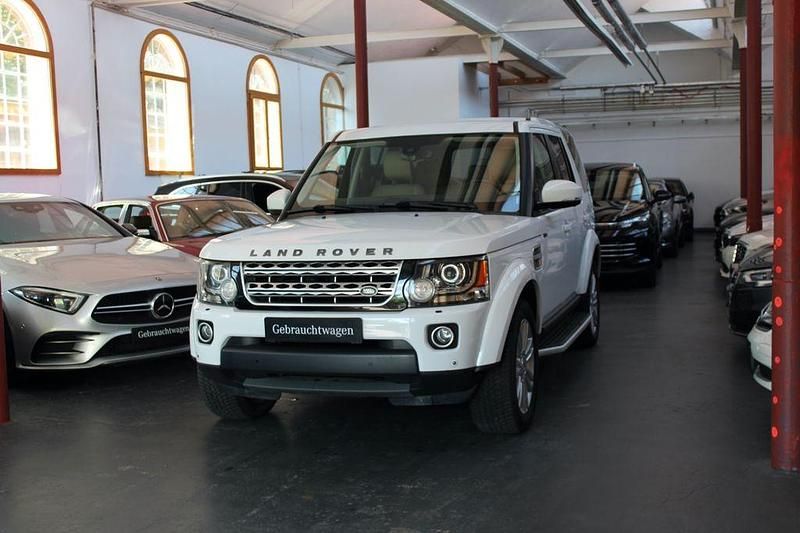 Weiß Gebraucht 2015 Land Rover Discovery 4 HSE Luxury SUV | 33.900 € - Bild 1/4