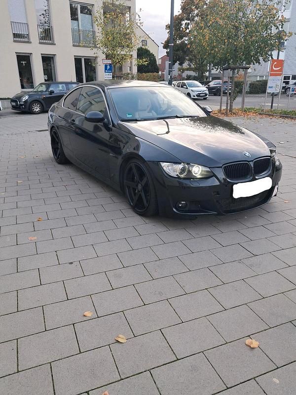 Schwarz Gebraucht 2007 BMW 335 M Sport Coupé | 7.990 € - Bild 1/4
