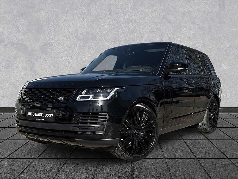 Santorini black Gebraucht 2021 Land Rover Range Rover Vogue SUV | 75.990 € - Bild 1/4