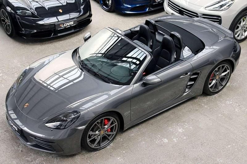 Gebraucht Porsche 718 Boxster 349 PS (256 kW) 2017 Achatgrau Cabrio