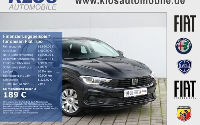 Gebraucht Fiat Tipo 130 PS (95 kW) 2024 Schwarz Limousine