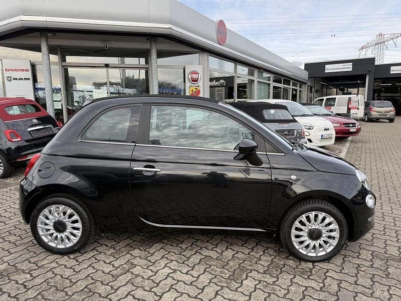 Gebraucht Fiat 500C 69 PS (50 kW) 2024 Vesuvio schwarz metallic (metallic) Cabrio