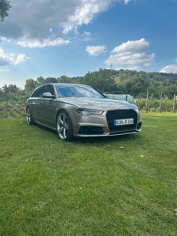 Braun Gebraucht 2016 Audi A6 S-Line Kombi | 17.900 € (Teuer) - Bild 1/4