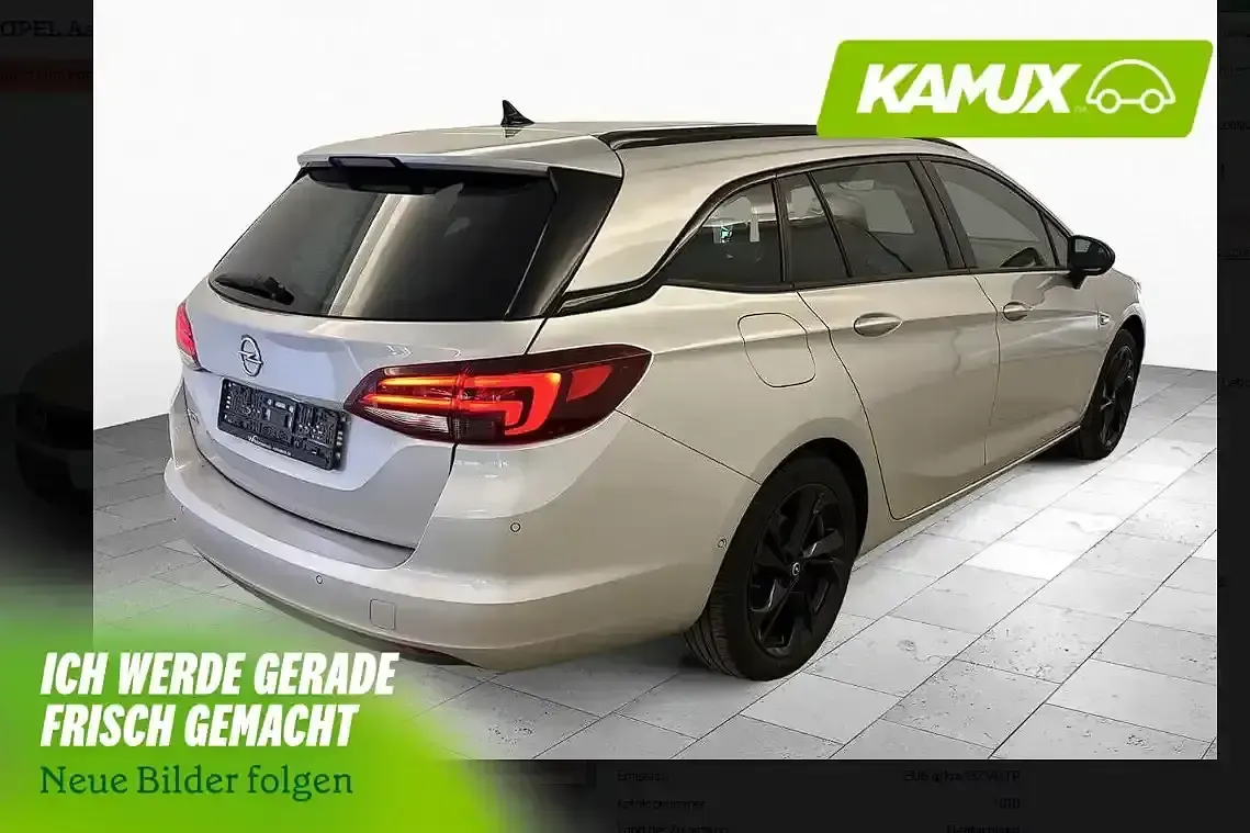 Gebraucht Opel Astra 122 PS (89 kW) 2022 Silber / grau Kleinwagen