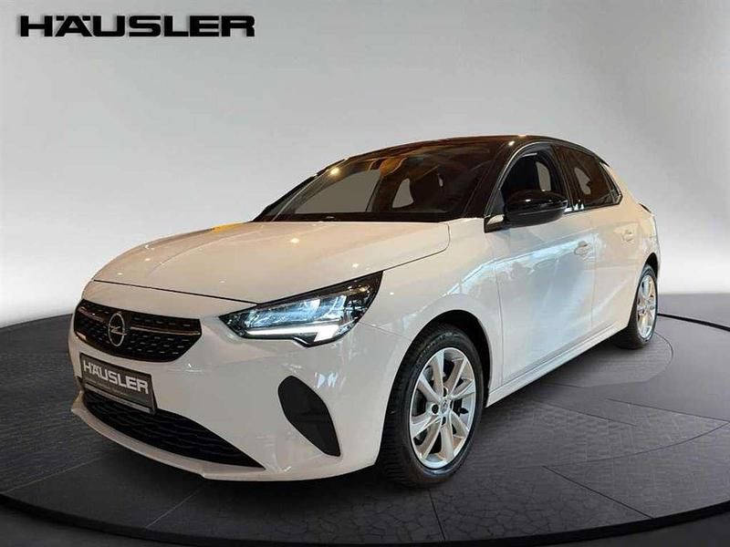 Jade weiß (uni) Gebraucht 2022 Opel Corsa Elegance Kleinwagen | 17.990 € (Etwas zu teuer) - Bild 1/4