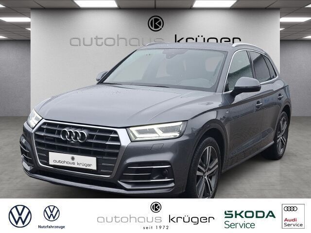 Grau Gebraucht 2018 Audi Q5 Sport SUV | 31.900 € (Etwas zu teuer) - Bild 1/4