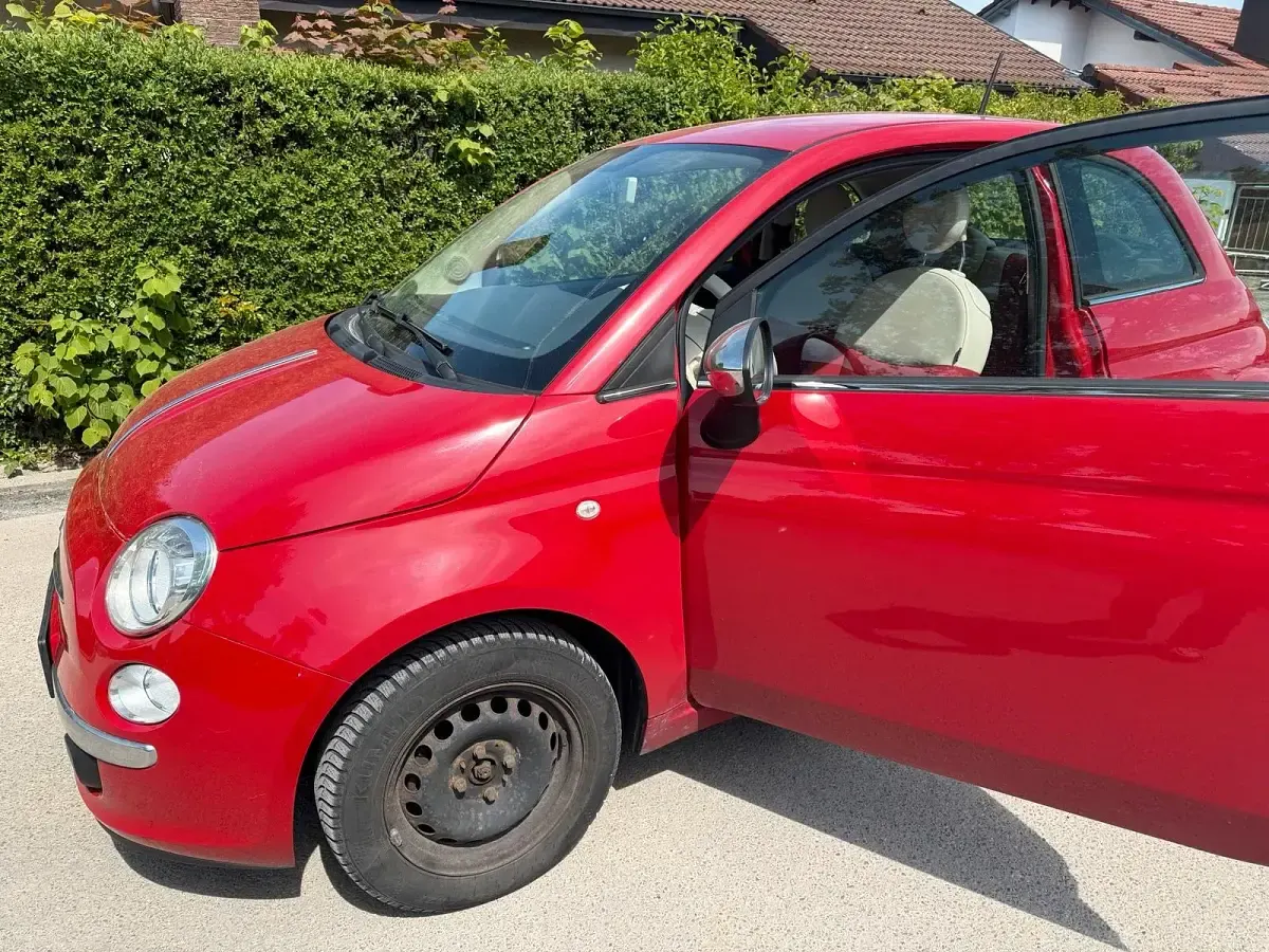 Gebraucht Fiat 500 69 PS (50 kW) 2012 Rot Kleinwagen