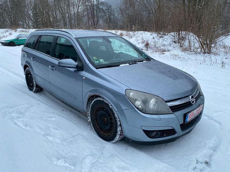 Blau Gebraucht 2005 Opel Astra Kombi | 500 € (Superpreis) - Bild 1/4