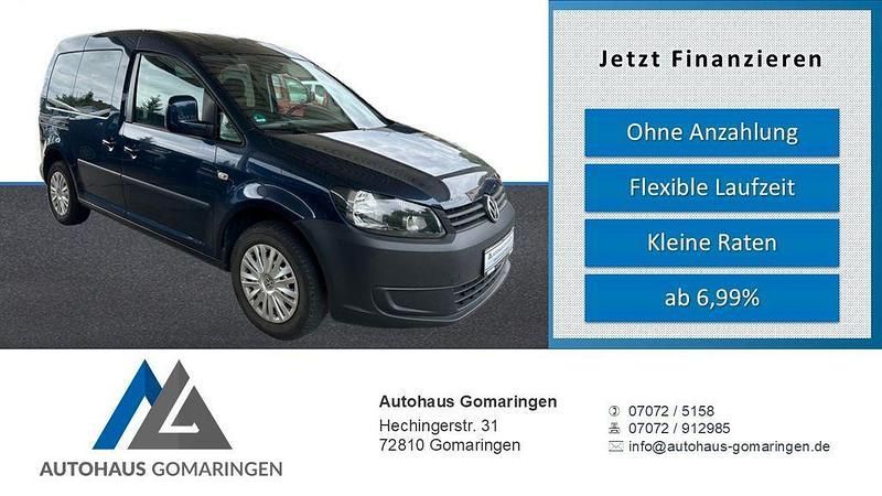 Blau Gebraucht 2014 VW Caddy Trendline Van / Kleinbus | 15.999 € - Bild 1/4