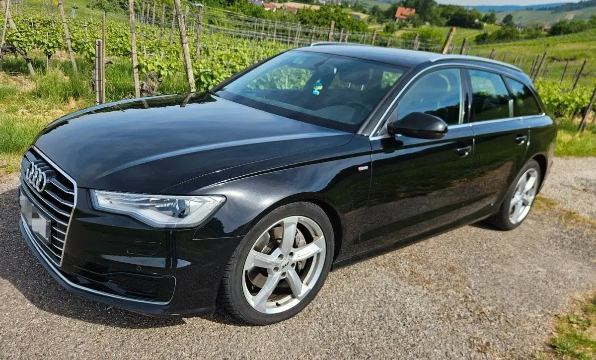 Gebraucht Audi A6 S-Line 272 PS (200 kW) 2015 Schwarz Kombi
