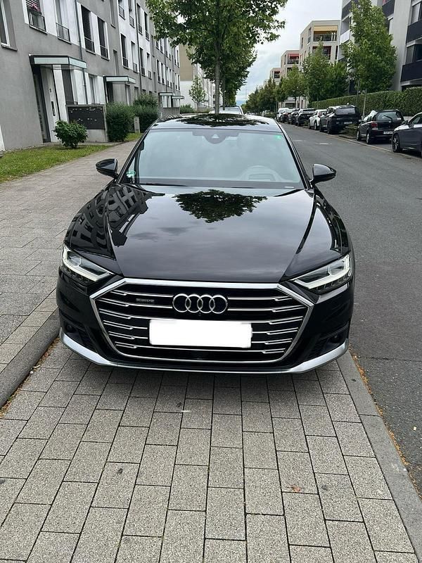 Schwarz Gebraucht 2020 Audi A8L Ambiente Limousine | 42.900 € (Fairer Preis) - Bild 1/4