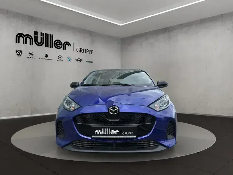 Neu Mazda 2 Exclusive-Line 116 PS (85 kW) 2026 Glass blue Kleinwagen