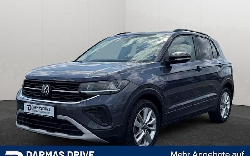 Grau Gebraucht 2024 VW T-Cross Goal SUV | 25.990 € (Superpreis) - Bild 1/4