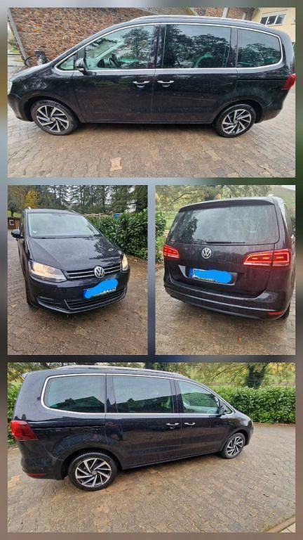 Schwarz Gebraucht 2018 VW Sharan Join Van / Kleinbus | 16.500 € (Fairer Preis) - Bild 1/4