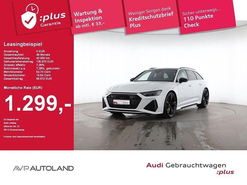 Gebraucht Audi RS6 Performance 630 PS (463 kW) 2025 Gletscherweiß Kombi