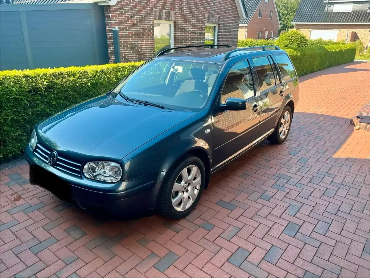 Gebraucht VW Golf IV 104 PS (76 kW) 2003 Blau Kombi