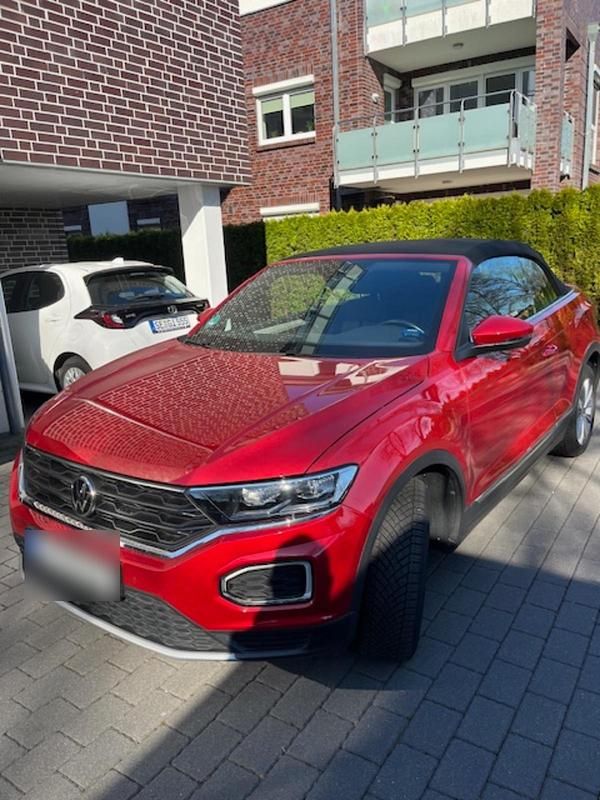 Gebraucht VW T-Roc Cabriolet 150 PS (110 kW) 2022 Rot Cabrio