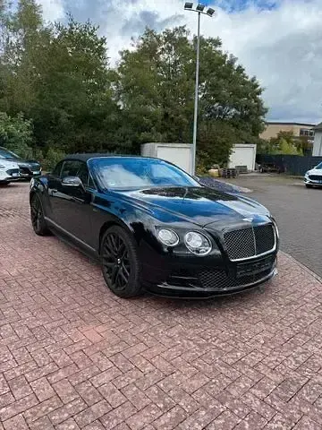 Brugt Bentley Continental GT 467 HK (343 kW) 2017 Sort Cabriolet