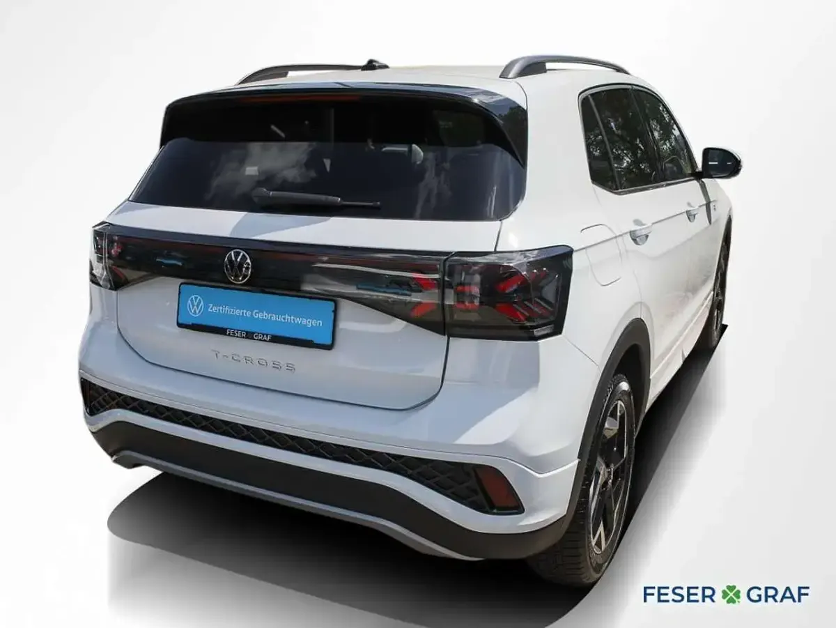 Gebraucht VW T-Cross R-line 150 PS (110 kW) 2025 Pure white SUV