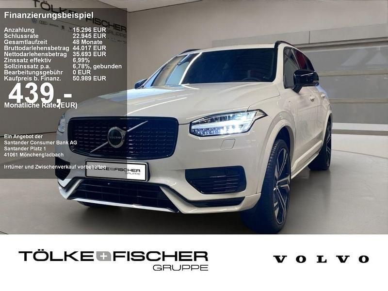 Ice white, solid / solid Gebraucht 2022 Volvo XC90 R-Design SUV | 49.989 € (Guter Preis) - Bild 1/4