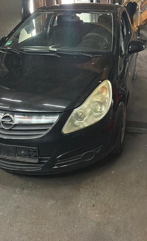 Gebraucht Opel Corsa 80 PS (58 kW) 2008 Schwarz Kleinwagen