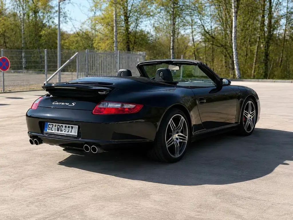 Gebraucht Porsche 911 Carrera S Cabriolet 355 PS (261 kW) 2008 Schwarz Cabrio