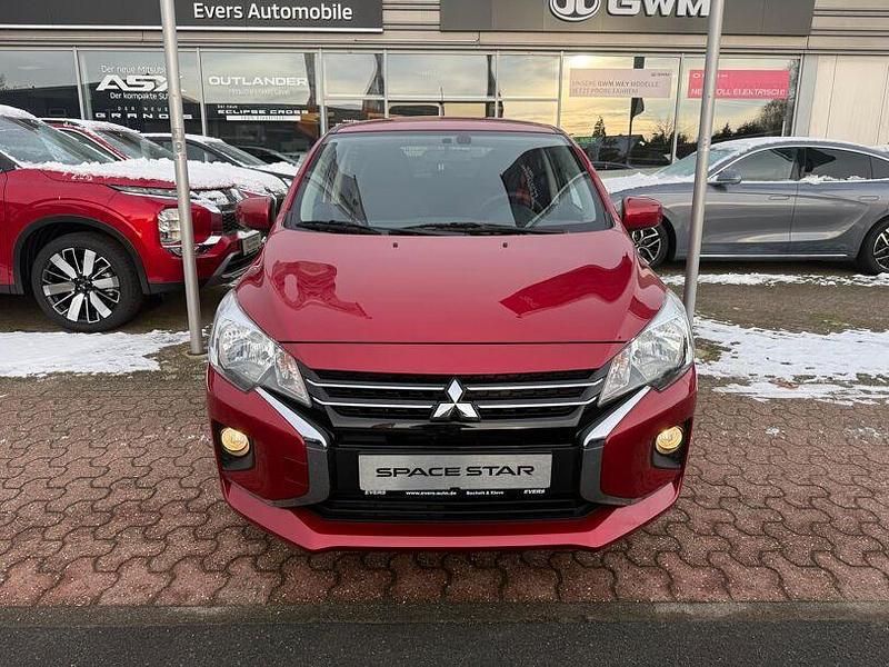 Neu Mitsubishi Space Star Select+ 71 PS (52 kW) 2025 Bordeauxrot Limousine